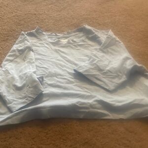 Bogs Light Blue Crop Top